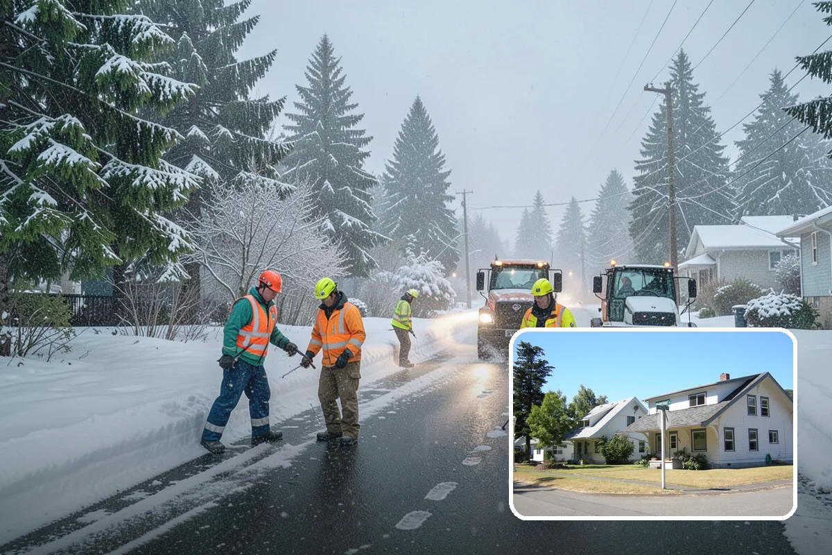 Calcium Chloride Application in DuPont, Pierce County, WA - Fastest melt available for the deepest PNW freezes