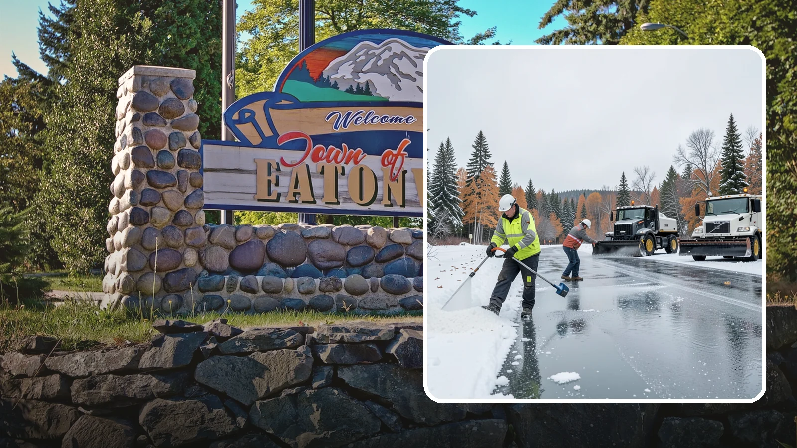 Calcium Chloride Application in Eatonville, Pierce County, WA - Calcium chloride application delivers the fastest, deepest melt for the hardest freezes Western Washington sees.