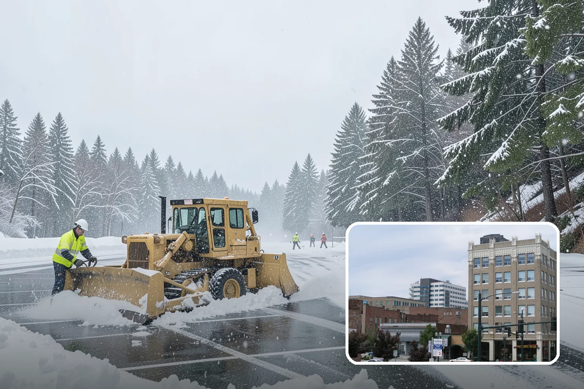 Calcium Chloride Application in Everett, Snohomish County, WA - Fastest melt available for the deepest PNW freezes