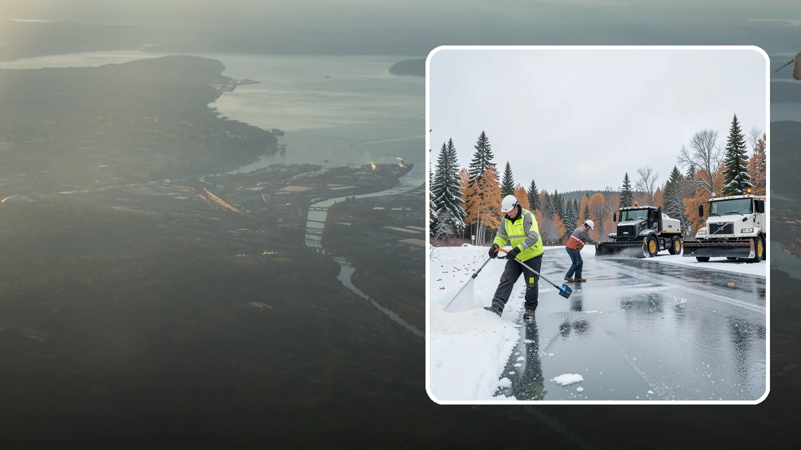 Calcium Chloride Application in Fife, Pierce County, WA - Calcium chloride application delivers the fastest, deepest melt for the hardest freezes Western Washington sees.