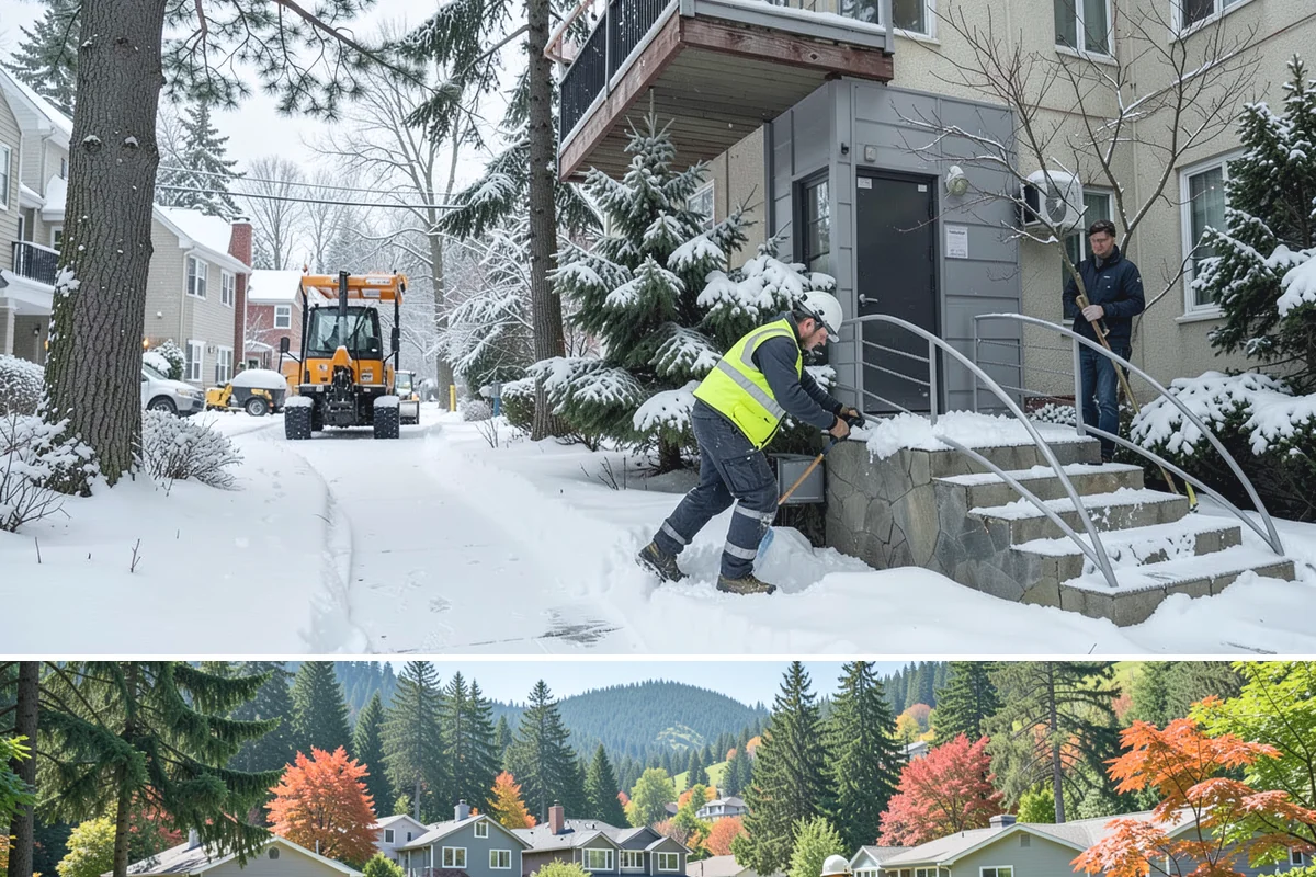 Calcium Chloride Application in Fircrest, Pierce County, WA - Calcium chloride application is used during the deepest freezes of December through February, when Puget Sound outflow events...