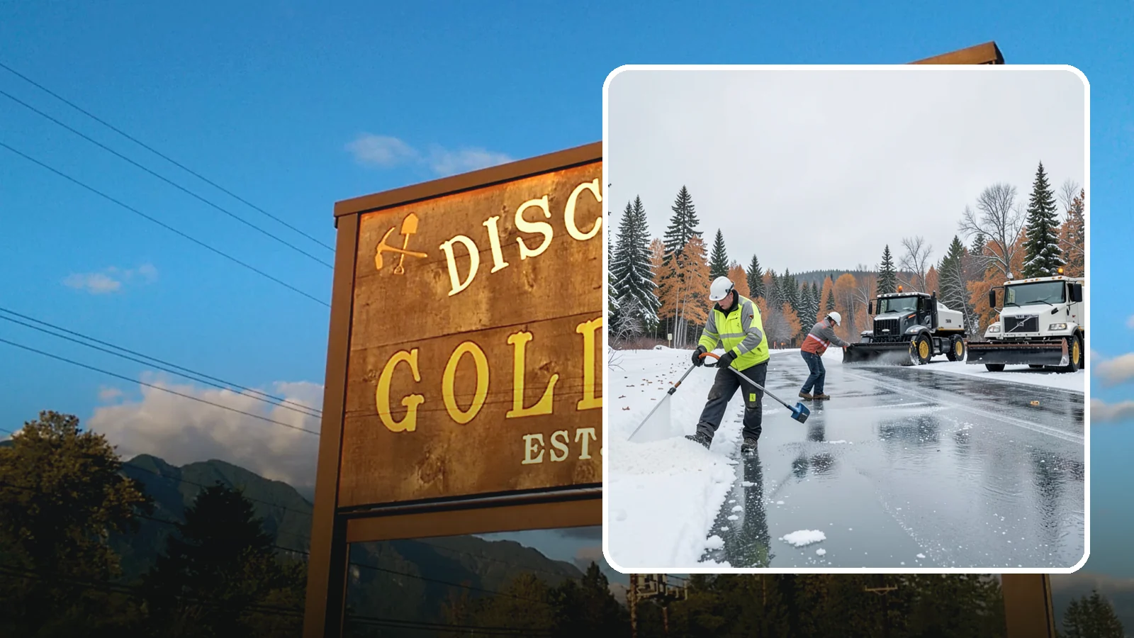 Calcium Chloride Application in Gold Bar, Snohomish County, WA - Calcium chloride application delivers the fastest, deepest melt for the hardest freezes Western Washington sees.