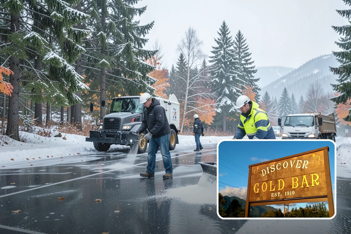 Calcium Chloride Application in Gold Bar, Snohomish County, WA - Fastest melt available for the deepest PNW freezes