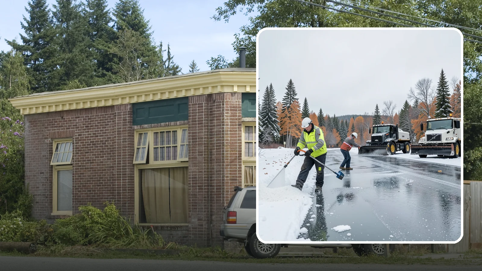 Calcium Chloride Application in Hamilton, Skagit County, WA - Calcium chloride application delivers the fastest, deepest melt for the hardest freezes Western Washington sees.