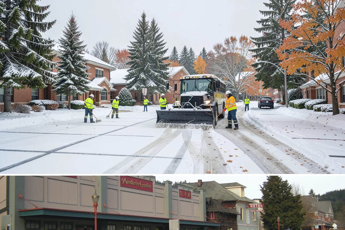 Calcium Chloride Application in Issaquah, King County, WA - Calcium chloride application is used during the deepest freezes of December through February, when Puget Sound outflow events...