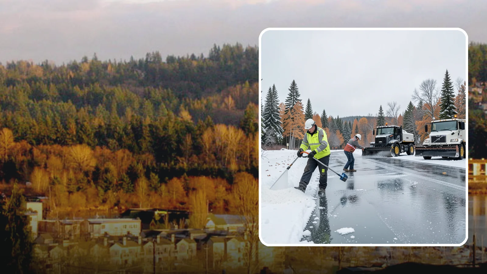 Calcium Chloride Application in Kenmore, King County, WA - Calcium chloride application delivers the fastest, deepest melt for the hardest freezes Western Washington sees.