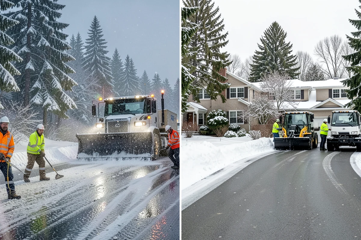 Calcium Chloride Application in Kenmore, King County, WA - Reserve calcium chloride for the most severe cold events