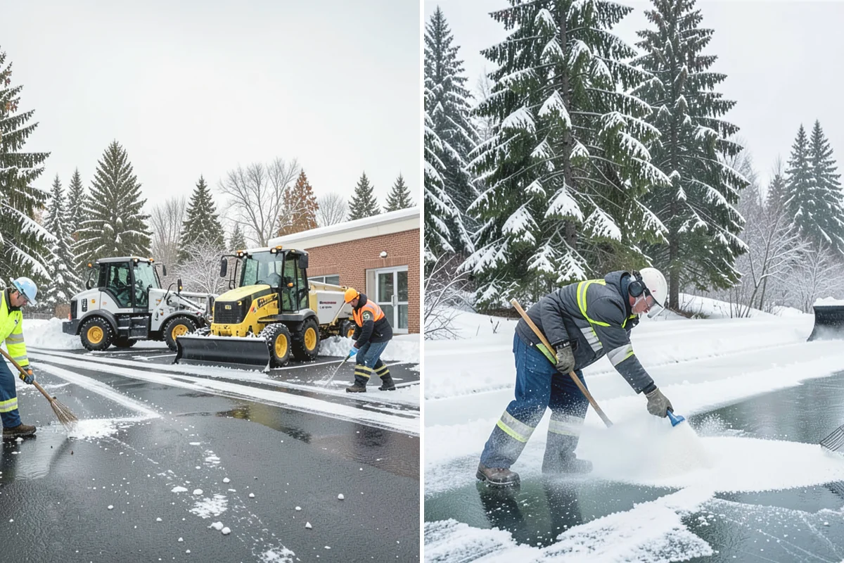 Calcium Chloride Application in La Conner, Skagit County, WA - Reserve calcium chloride for the most severe cold events