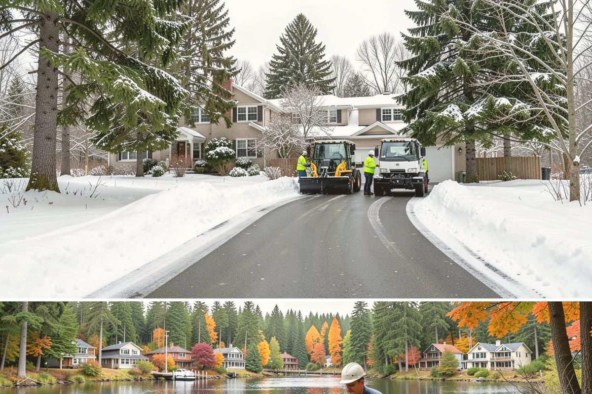 Calcium Chloride Application in La Conner, Skagit County, WA - Calcium chloride application is used during the deepest freezes of December through February, when Puget Sound outflow events...