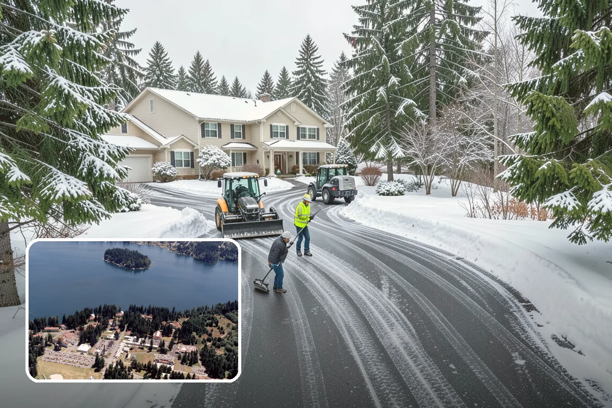 Calcium Chloride Application in Lakewood, Pierce County, WA - Fastest melt available for the deepest PNW freezes