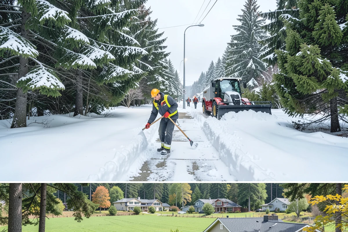 Calcium Chloride Application in Lyman, Skagit County, WA - Calcium chloride application is used during the deepest freezes of December through February, when Puget Sound outflow events...