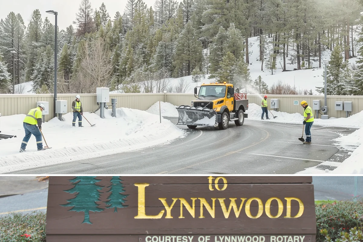 Calcium Chloride Application in Lynnwood, Snohomish County, WA - Calcium chloride application is used during the deepest freezes of December through February, when Puget Sound outflow events...