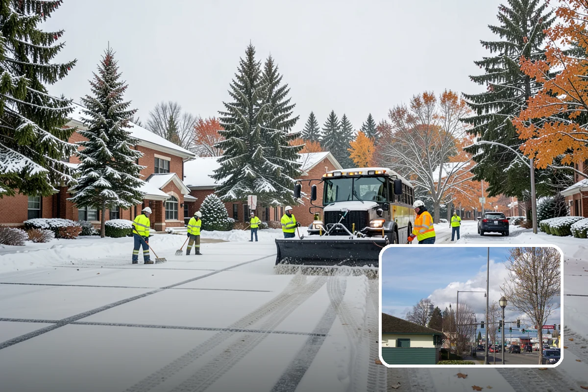 Calcium Chloride Application in Marysville, Snohomish County, WA - Fastest melt available for the deepest PNW freezes