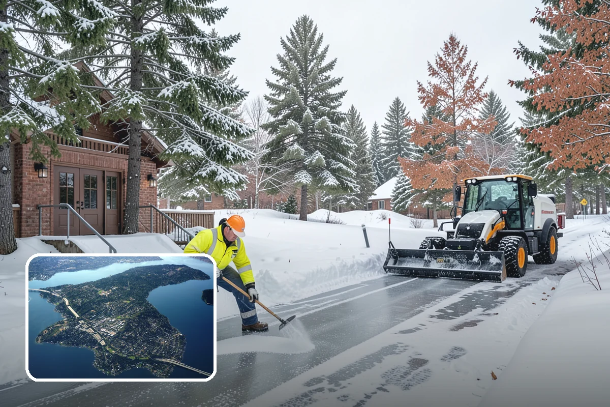 Calcium Chloride Application in Mercer Island, King County, WA - Fastest melt available for the deepest PNW freezes