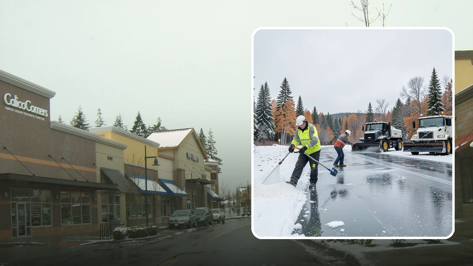 Calcium Chloride Application in Mill Creek, Snohomish County, WA - Calcium chloride application delivers the fastest, deepest melt for the hardest freezes Western Washington sees.