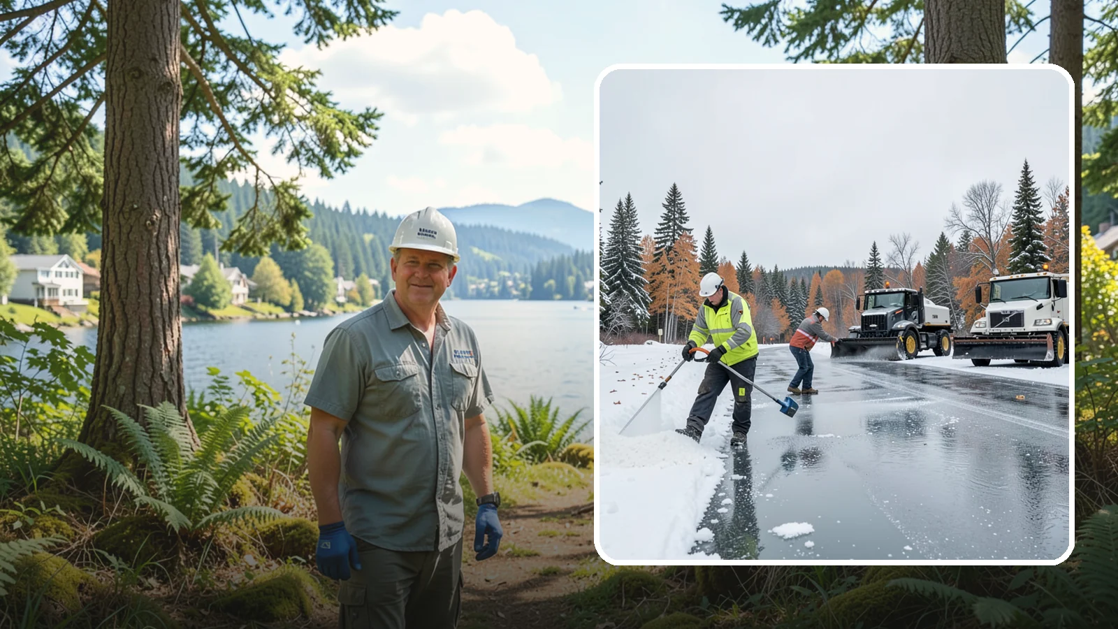 Calcium Chloride Application in Milton, King County, WA - Calcium chloride application delivers the fastest, deepest melt for the hardest freezes Western Washington sees.