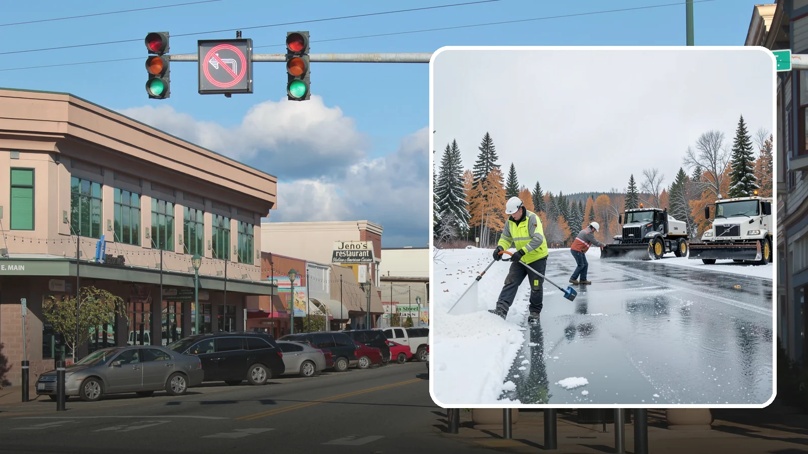 Calcium Chloride Application in Monroe, Snohomish County, WA - Calcium chloride application delivers the fastest, deepest melt for the hardest freezes Western Washington sees.