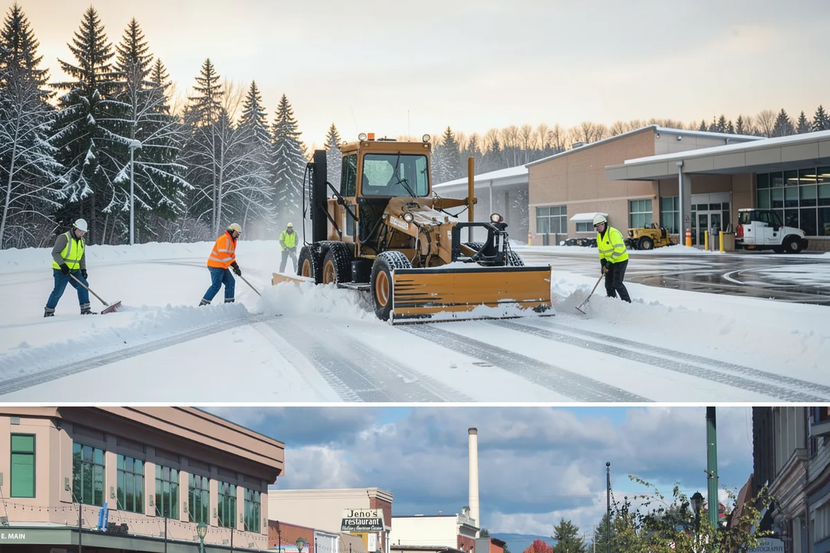 Calcium Chloride Application in Monroe, Snohomish County, WA - Calcium chloride application is used during the deepest freezes of December through February, when Puget Sound outflow events...
