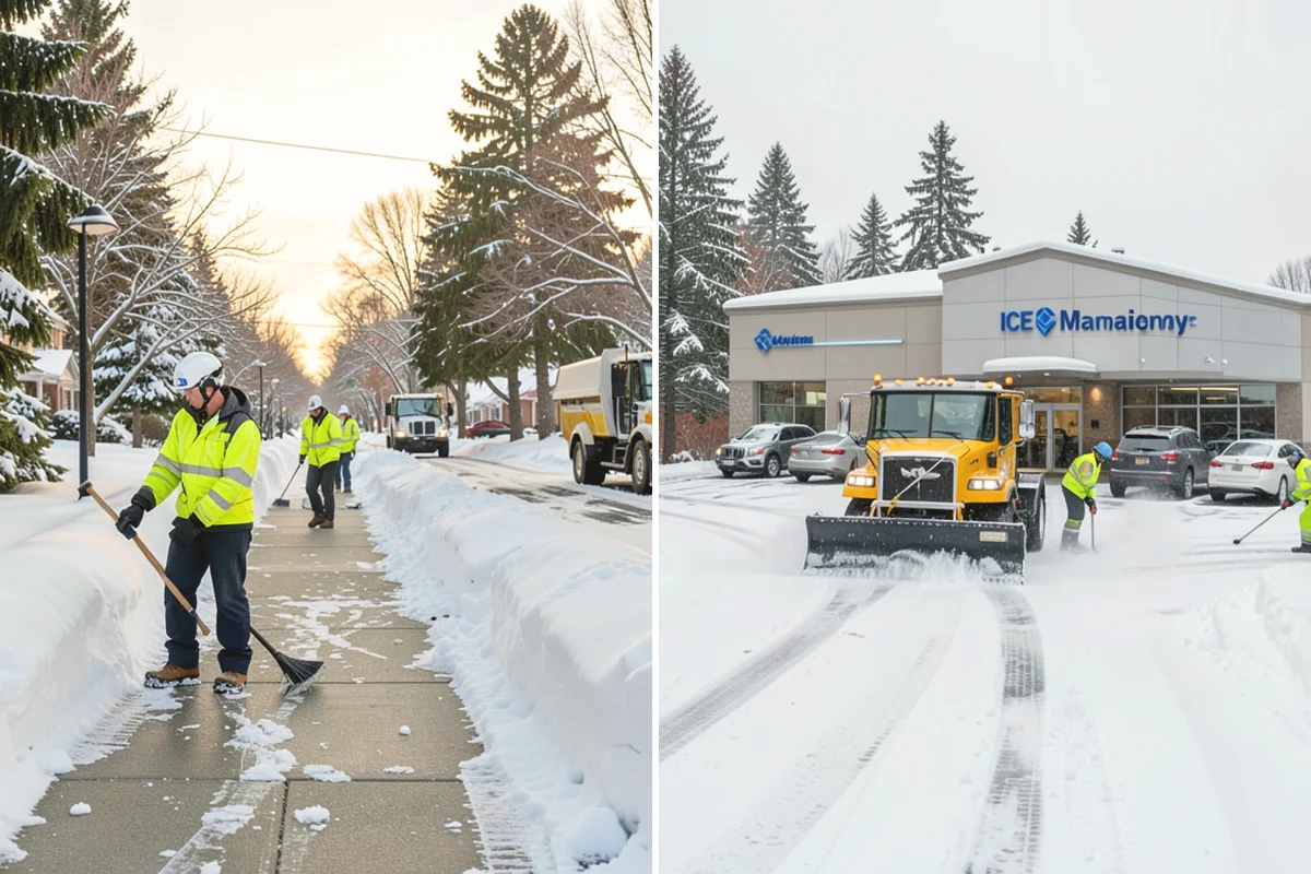 Calcium Chloride Application in Mukilteo, Snohomish County, WA - Reserve calcium chloride for the most severe cold events