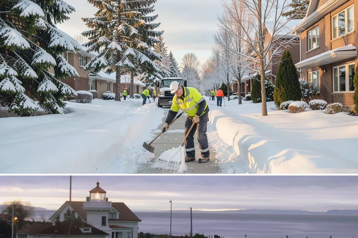 Calcium Chloride Application in Mukilteo, Snohomish County, WA - Calcium chloride application is used during the deepest freezes of December through February, when Puget Sound outflow events...