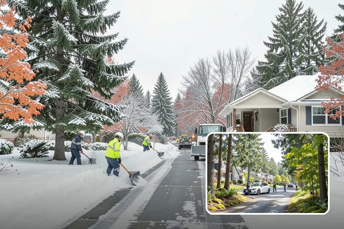 Calcium Chloride Application in Normandy Park, King County, WA - Fastest melt available for the deepest PNW freezes