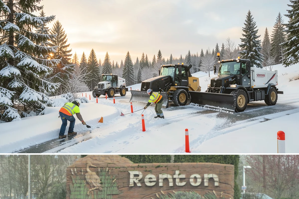 Calcium Chloride Application in Renton, King County, WA - Calcium chloride application is used during the deepest freezes of December through February, when Puget Sound outflow events...