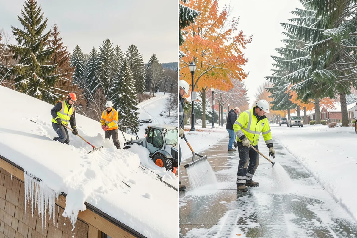 Calcium Chloride Application in Sammamish, King County, WA - Reserve calcium chloride for the most severe cold events