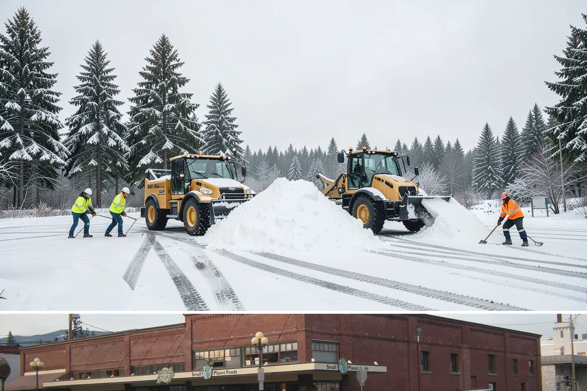 Calcium Chloride Application in Sedro-Woolley, Skagit County, WA - Calcium chloride application is used during the deepest freezes of December through February, when Puget Sound outflow events...