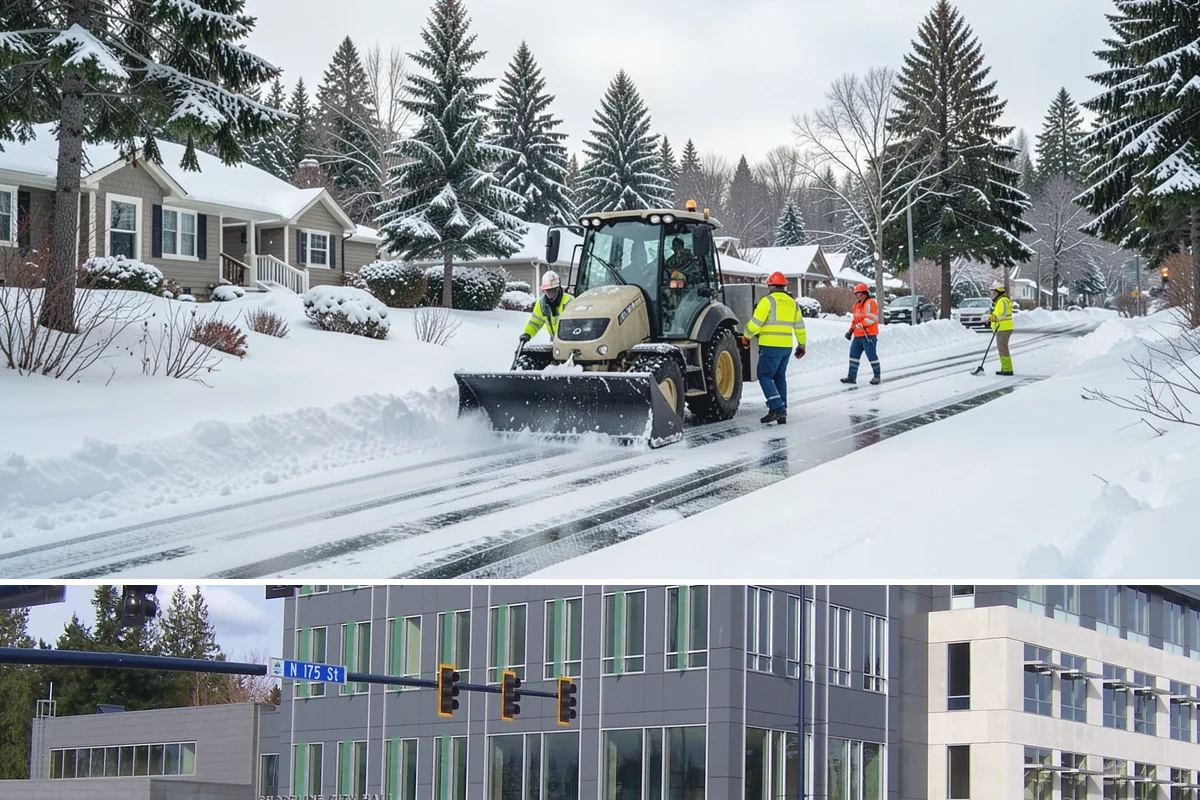 Calcium Chloride Application in Shoreline, King County, WA - Calcium chloride application is used during the deepest freezes of December through February, when Puget Sound outflow events...