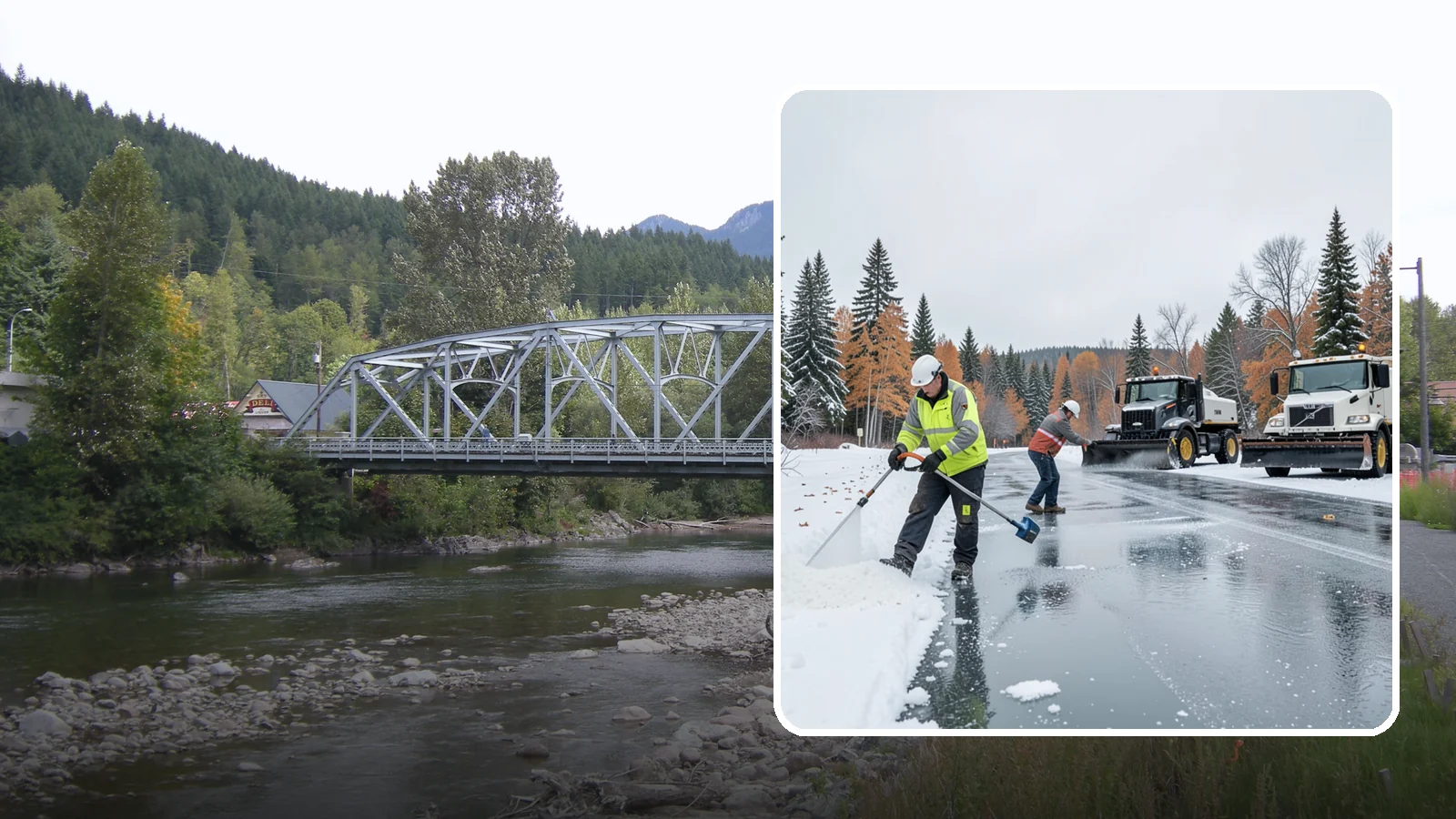 Calcium Chloride Application in Skykomish, King County, WA - Calcium chloride application delivers the fastest, deepest melt for the hardest freezes Western Washington sees.