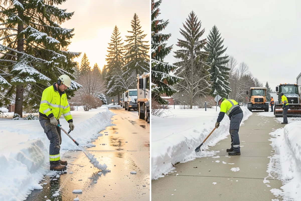 Calcium Chloride Application in Snohomish, Snohomish County, WA - Reserve calcium chloride for the most severe cold events