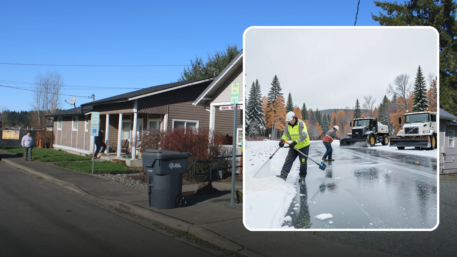 Calcium Chloride Application in South Prairie, Pierce County, WA - Calcium chloride application delivers the fastest, deepest melt for the hardest freezes Western Washington sees.