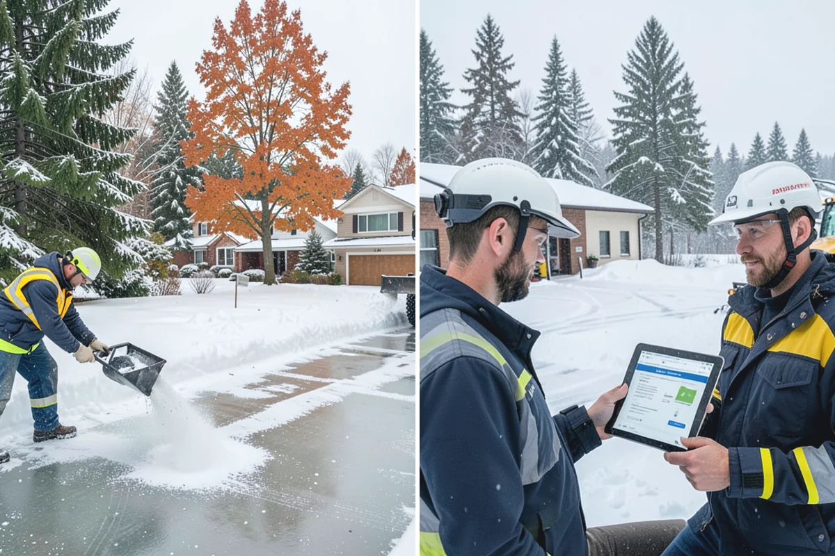 Calcium Chloride Application in South Prairie, Pierce County, WA - Reserve calcium chloride for the most severe cold events