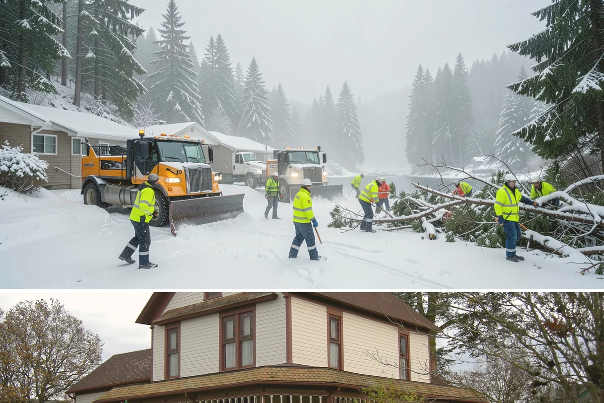 Calcium Chloride Application in Sumner, Pierce County, WA - Calcium chloride application is used during the deepest freezes of December through February, when Puget Sound outflow events...