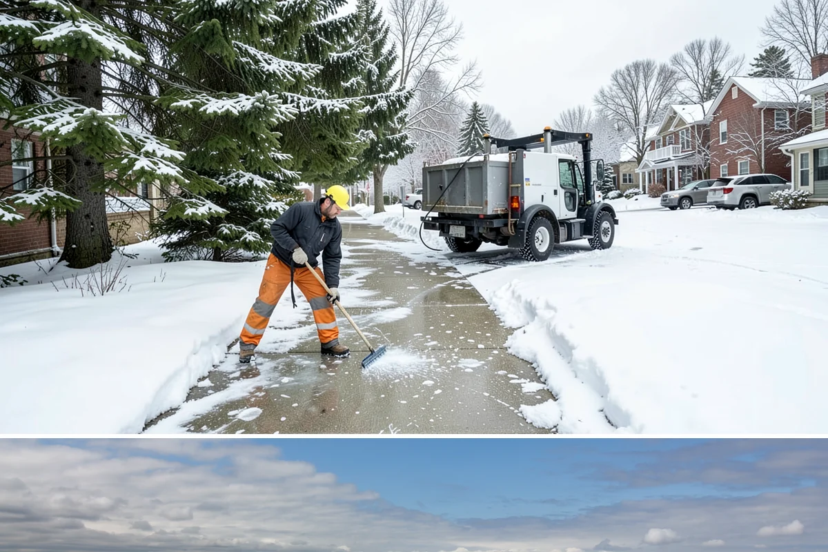 Calcium Chloride Application in University Place, Pierce County, WA - Calcium chloride application is used during the deepest freezes of December through February, when Puget Sound outflow events...