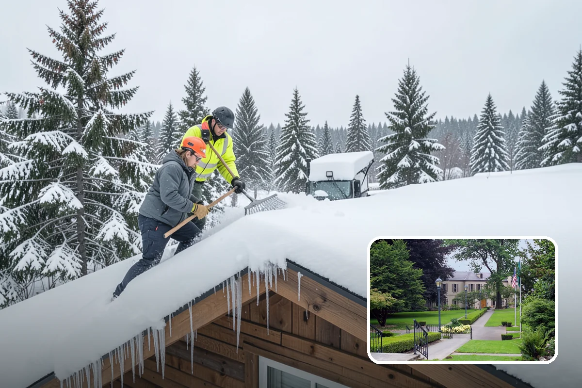 Calcium Chloride Application in Woodinville, King County, WA - Fastest melt available for the deepest PNW freezes