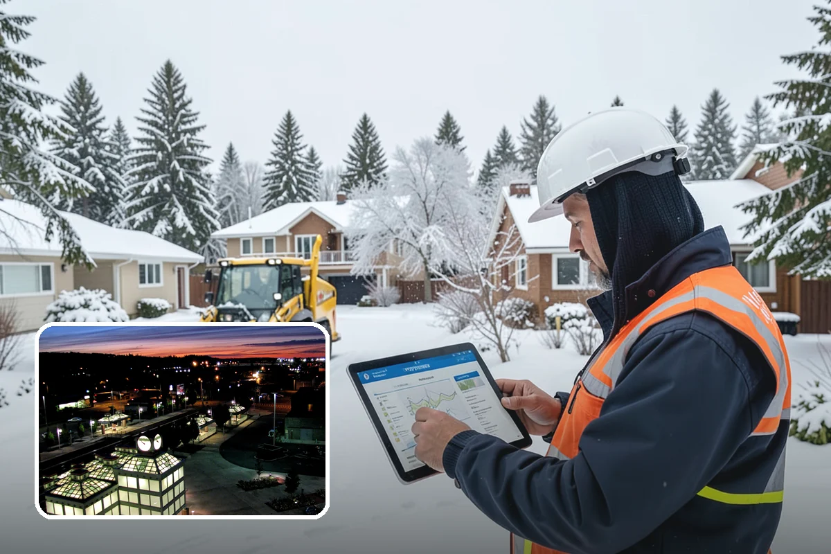 Calcium Chloride Spreading in Auburn, King County, WA - Stays active down into the single digits when rock salt fails