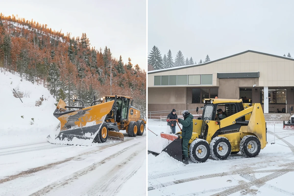 Calcium Chloride Spreading in Auburn, King County, WA - Identify the coldest, most shaded surfaces that need a stronger deicer