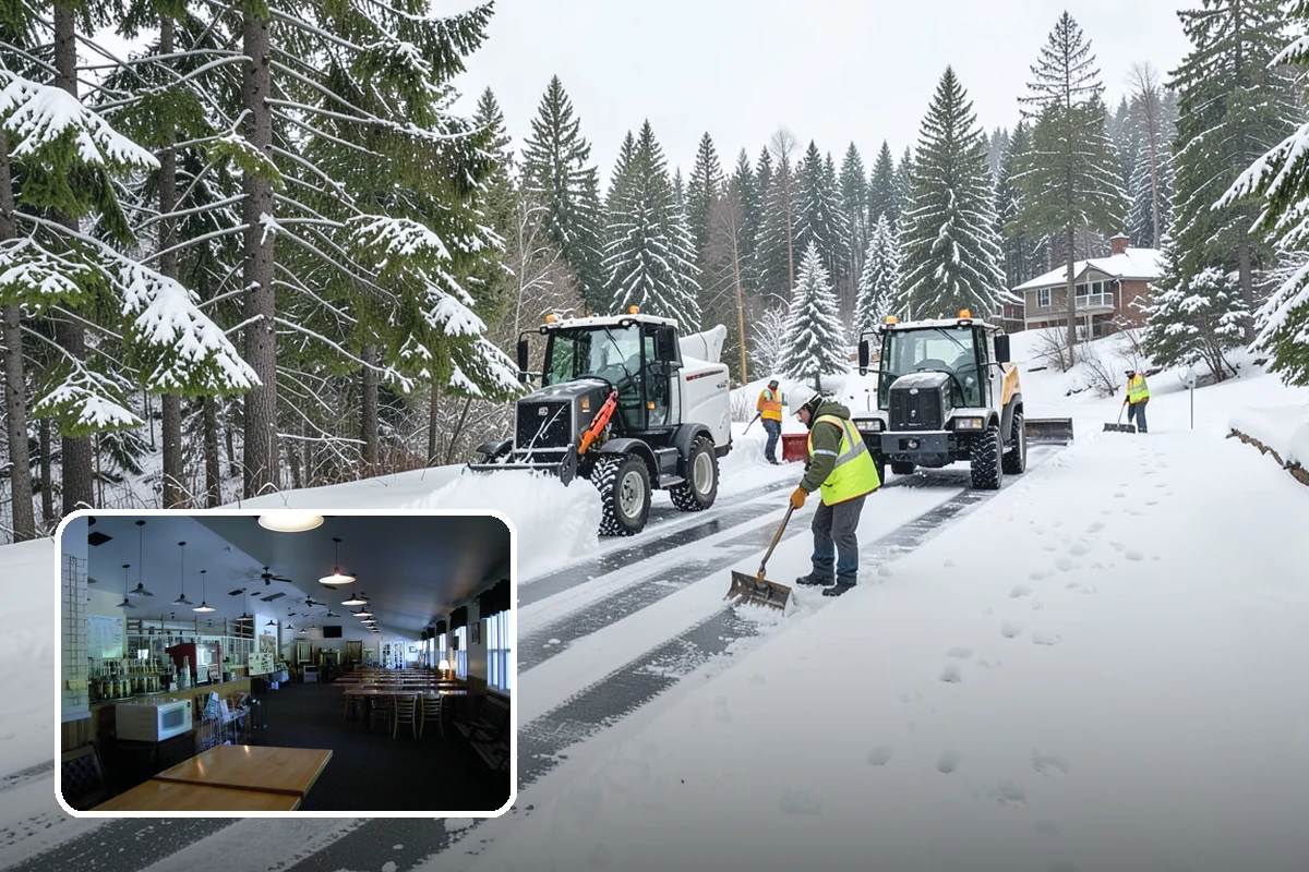 Calcium Chloride Spreading in Black Diamond, King County, WA - Stays active down into the single digits when rock salt fails