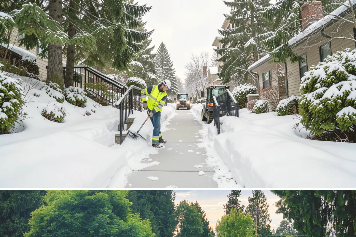 Calcium Chloride Spreading in Bonney Lake, Pierce County, WA - Calcium chloride is deployed during the deepest cold spells, typically December through January when arctic air settles over the...