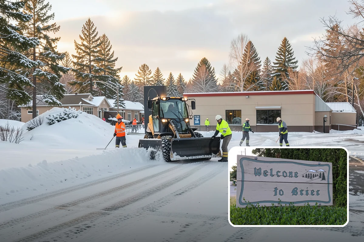 Calcium Chloride Spreading in Brier, Snohomish County, WA - Stays active down into the single digits when rock salt fails