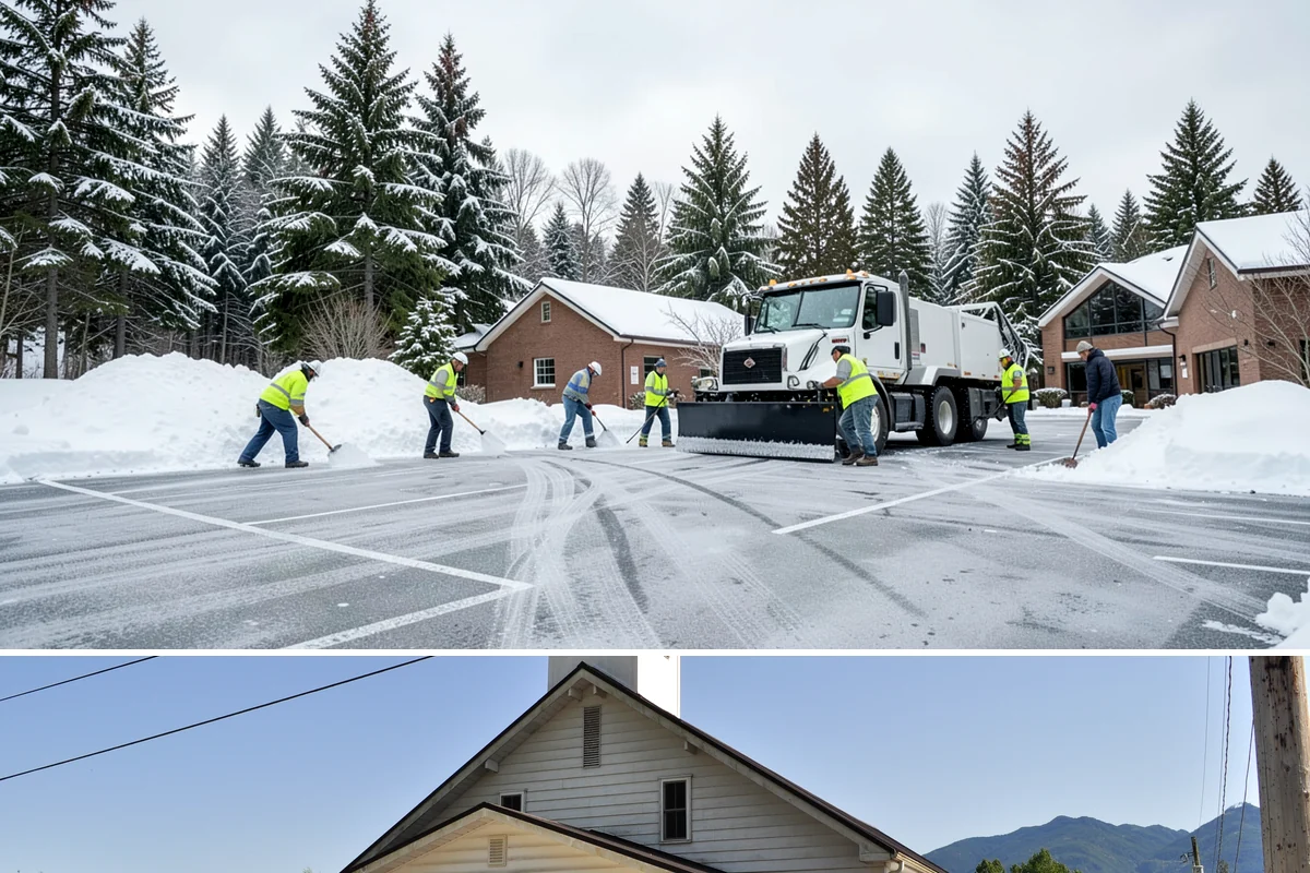 Calcium Chloride Spreading in Concrete, Skagit County, WA - Calcium chloride is deployed during the deepest cold spells, typically December through January when arctic air settles over the...