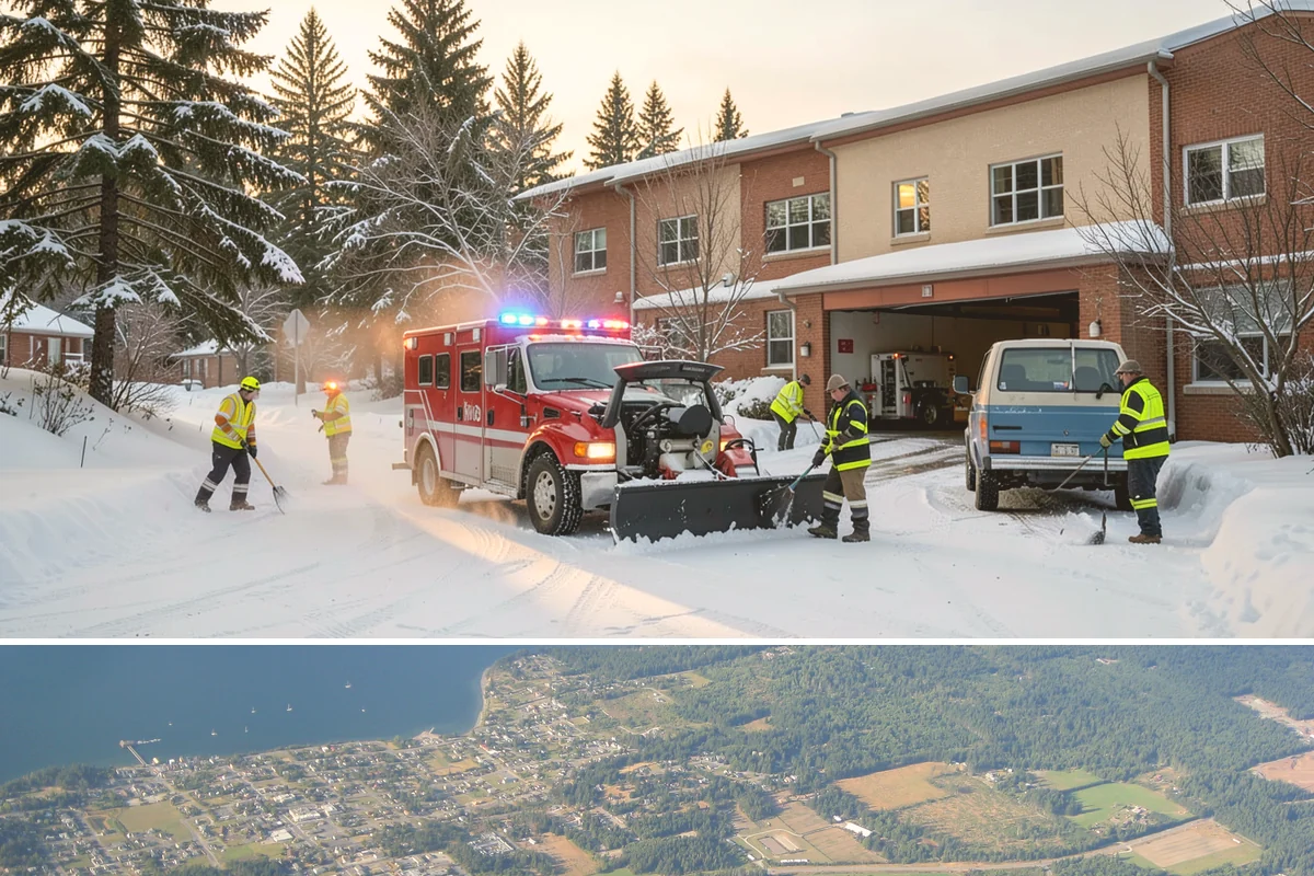 Calcium Chloride Spreading in Coupeville, Island County, WA - Calcium chloride is deployed during the deepest cold spells, typically December through January when arctic air settles over the...