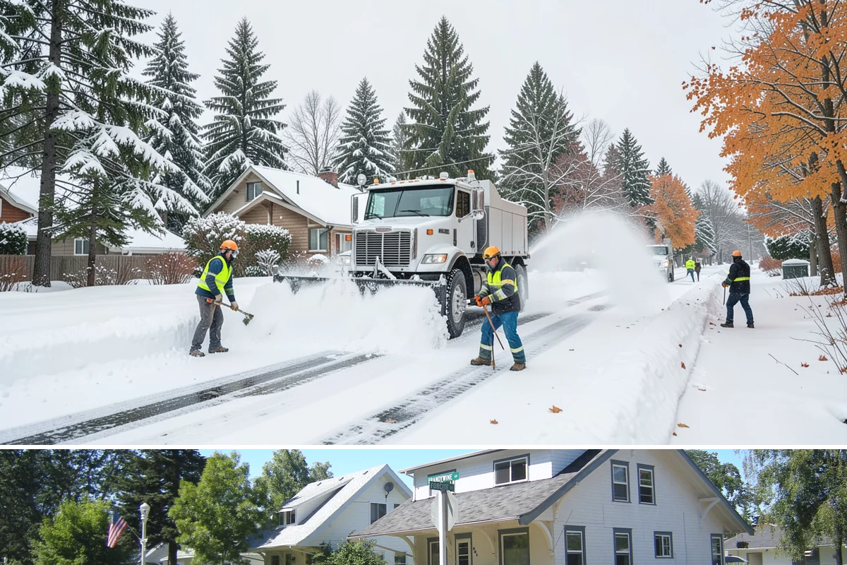 Calcium Chloride Spreading in DuPont, Pierce County, WA - Calcium chloride is deployed during the deepest cold spells, typically December through January when arctic air settles over the...