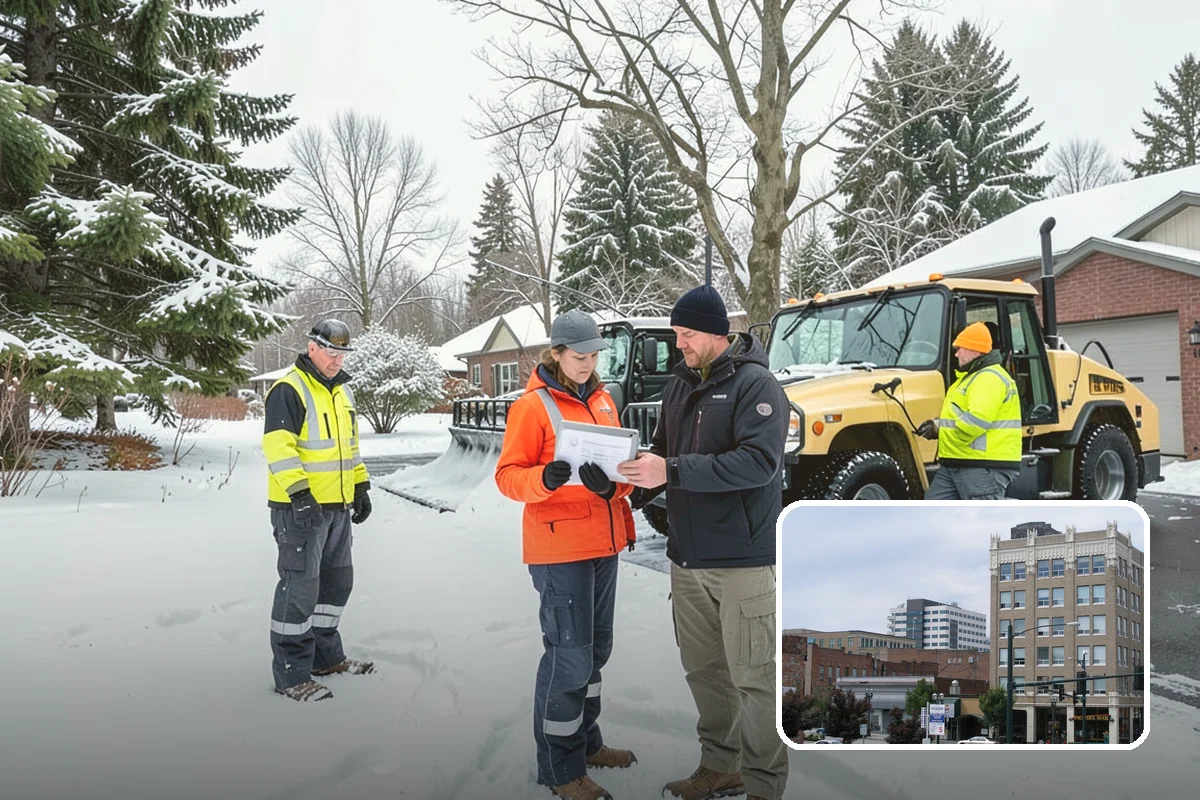 Calcium Chloride Spreading in Everett, Snohomish County, WA - Stays active down into the single digits when rock salt fails