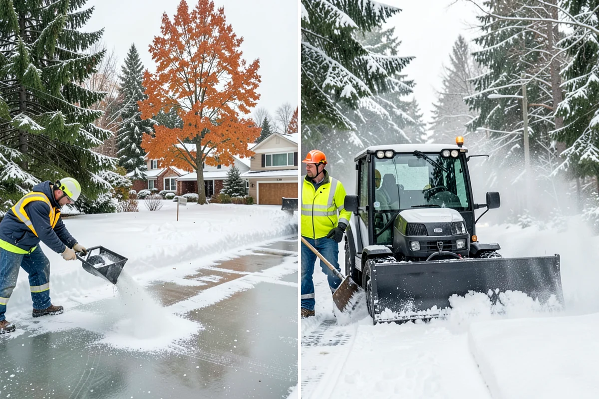 Calcium Chloride Spreading in Federal Way, King County, WA - Identify the coldest, most shaded surfaces that need a stronger deicer