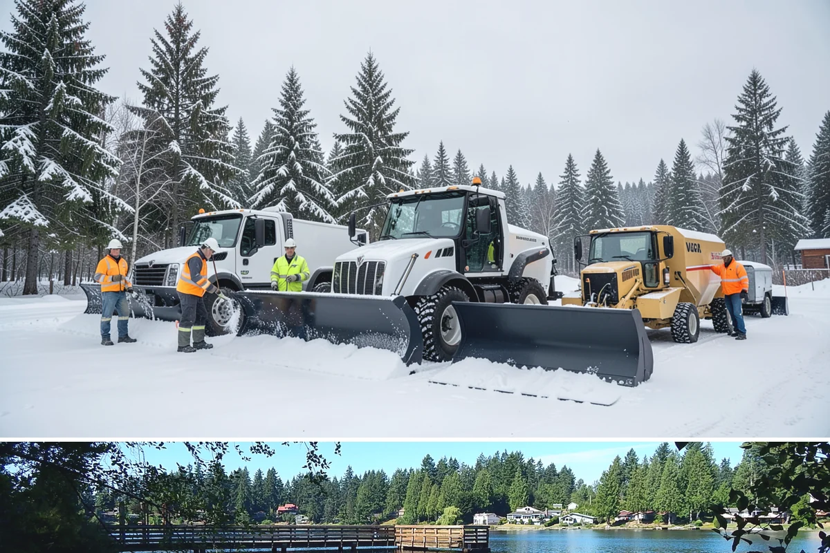 Calcium Chloride Spreading in Federal Way, King County, WA - Calcium chloride is deployed during the deepest cold spells, typically December through January when arctic air settles over the...