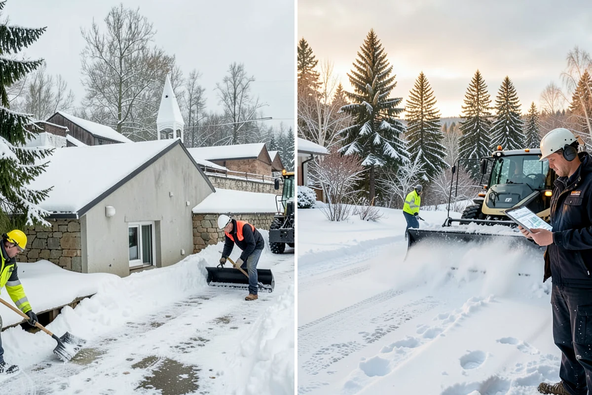 Calcium Chloride Spreading in Fircrest, Pierce County, WA - Identify the coldest, most shaded surfaces that need a stronger deicer