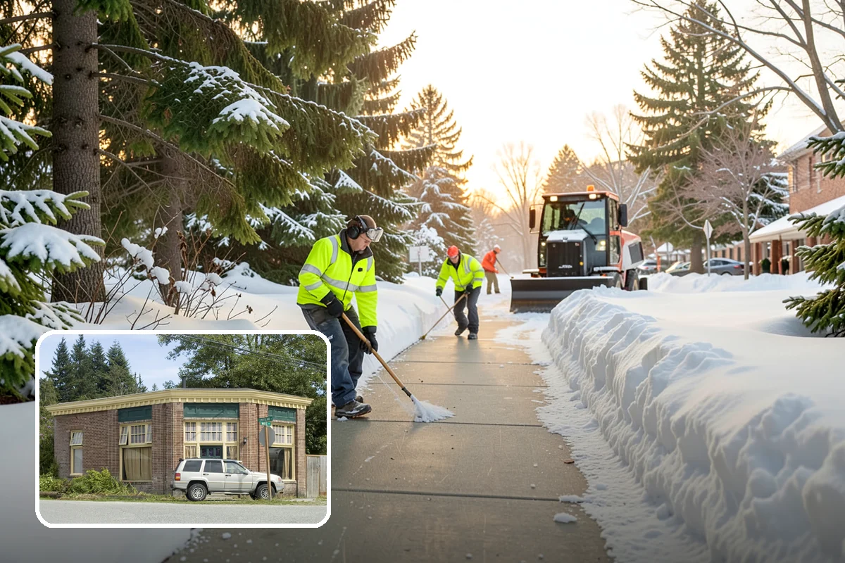 Calcium Chloride Spreading in Hamilton, Skagit County, WA - Stays active down into the single digits when rock salt fails