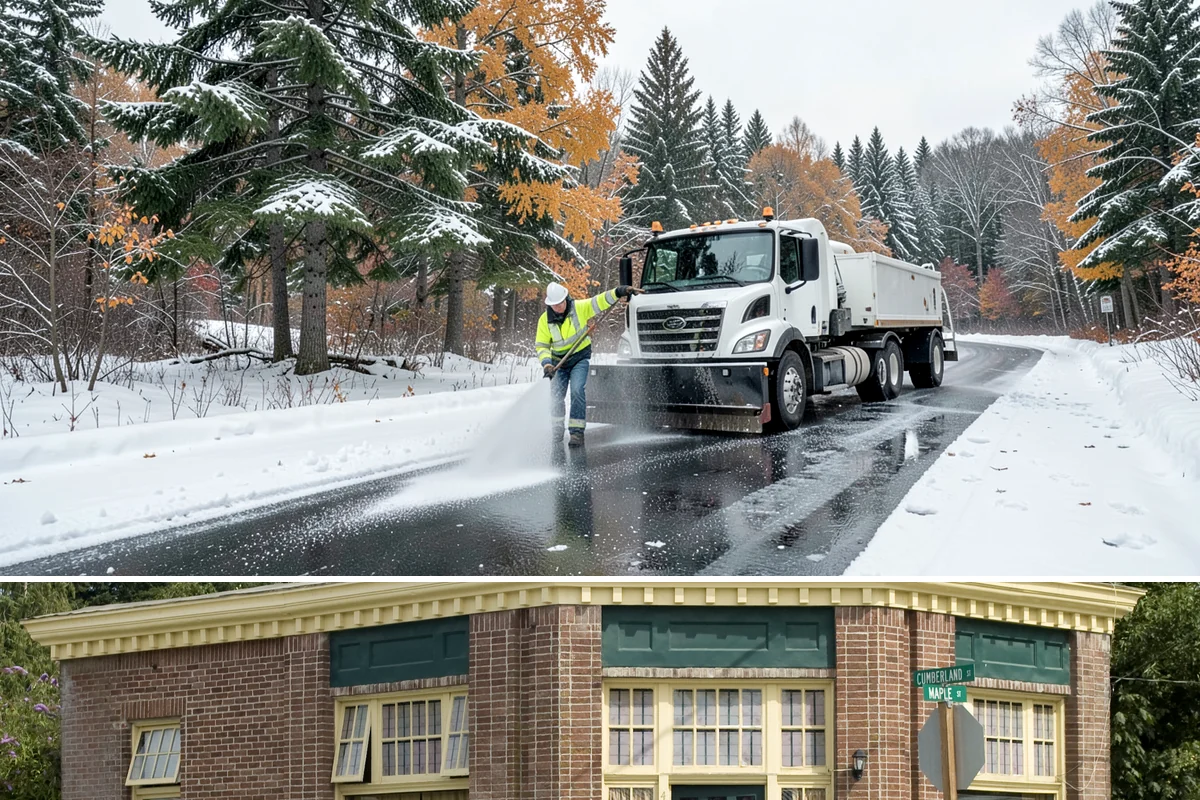 Calcium Chloride Spreading in Hamilton, Skagit County, WA - Calcium chloride is deployed during the deepest cold spells, typically December through January when arctic air settles over the...
